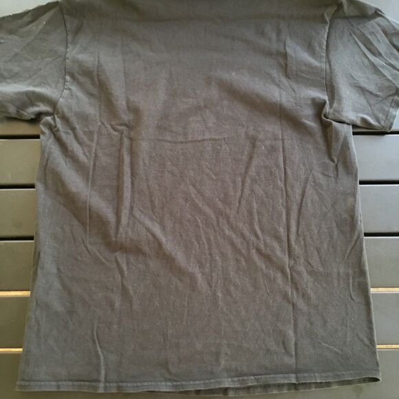 Poetic Justice Graphic Design T-Shirt Black Unisex Size L Fair Condition - Picture 7 of 7